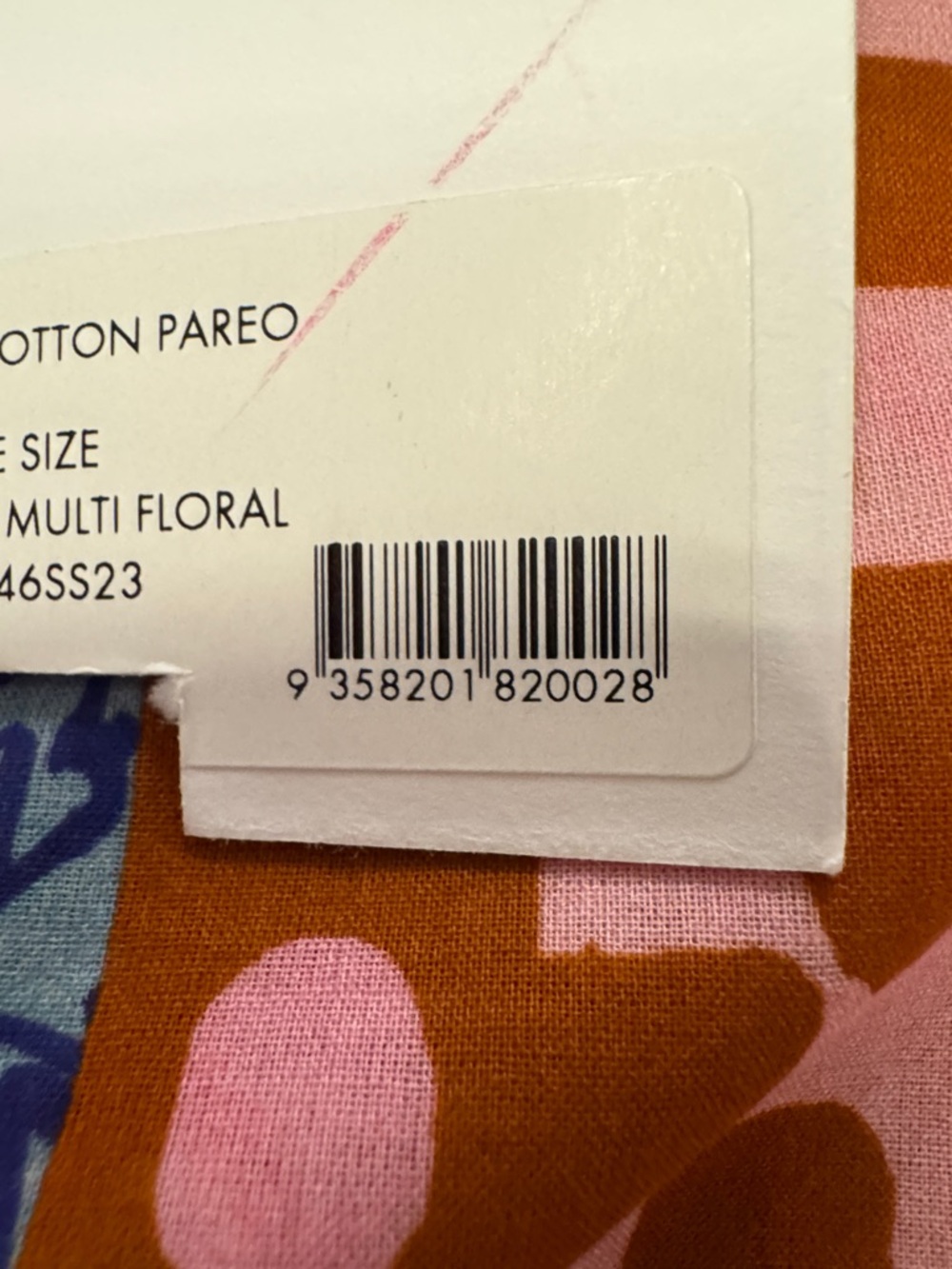 Zimmermann signature Colorful Floral fringe cotton pareo/scarf - Picture 8 of 9